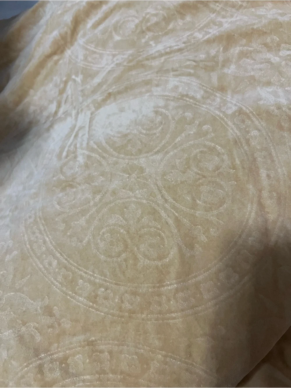 Springmaid Paisley Velvet Look Duvet Cover